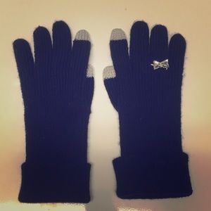 Kate Spade black gloves